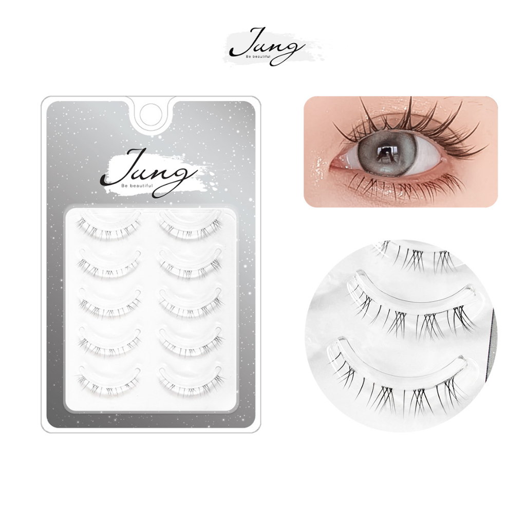 [JUNG] Hộp lông mi giả tự nhiên lông mi dưới M7