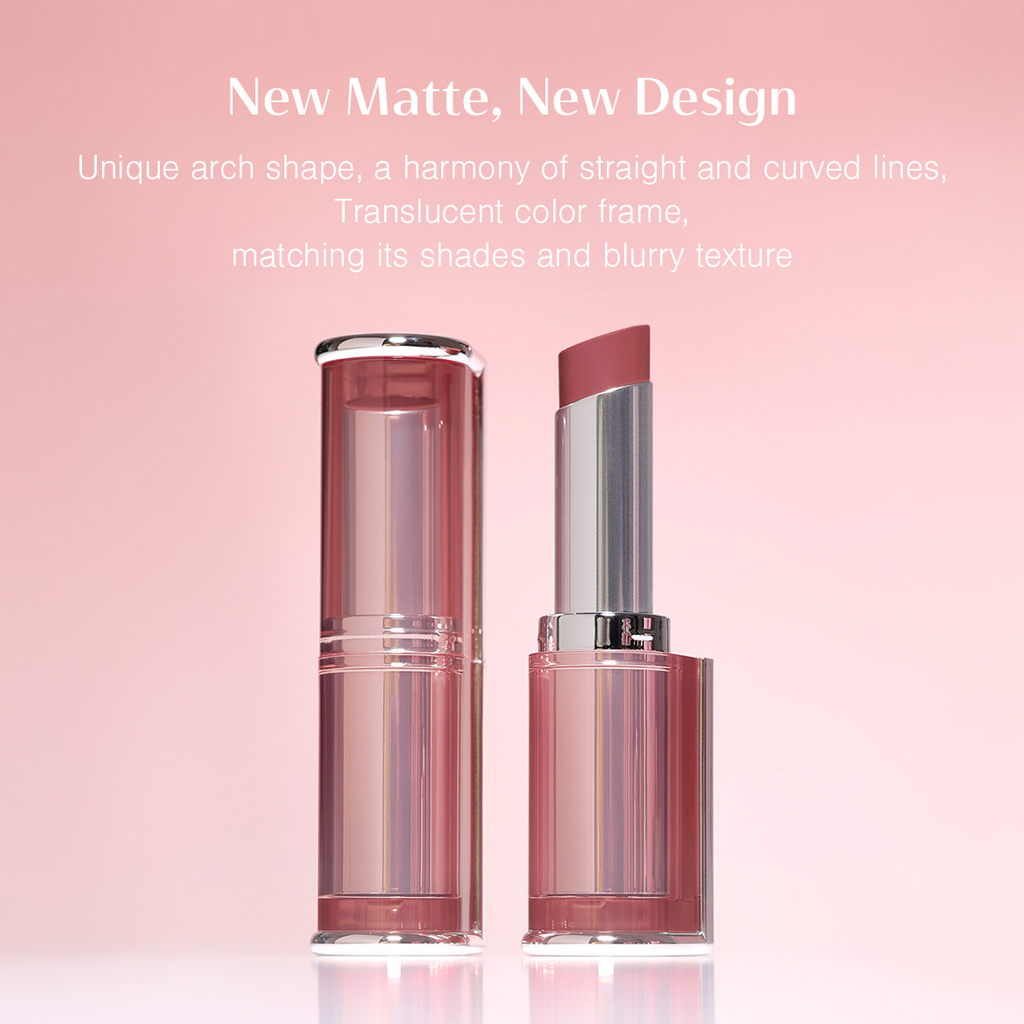 Son Mịn lì, mờ ảo, nhẹ tênh 3CE Blur Matte Lipstick 4g |Official Store Lip Make up Cosmetic