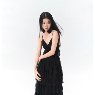 Đầm tầng hở lưng - Mpalette