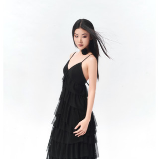 Đầm tầng hở lưng - Mpalette