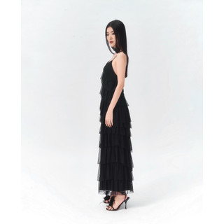 Đầm tầng hở lưng - Mpalette