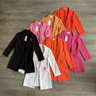 Áo khoác blazer dài