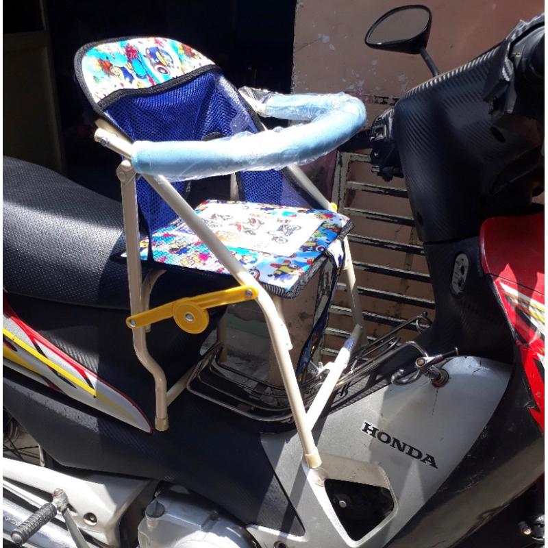 Miashop tặng gối/ dây đai an toàn khi mua ghế xe máy xe tayga