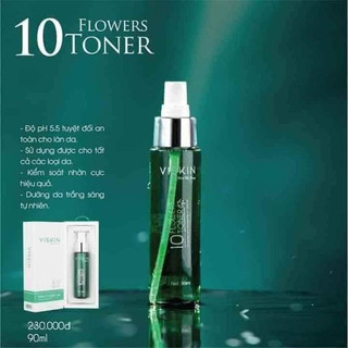[CHÍNH HÃNG] TONER 10 LOÀI HOA VISKIN