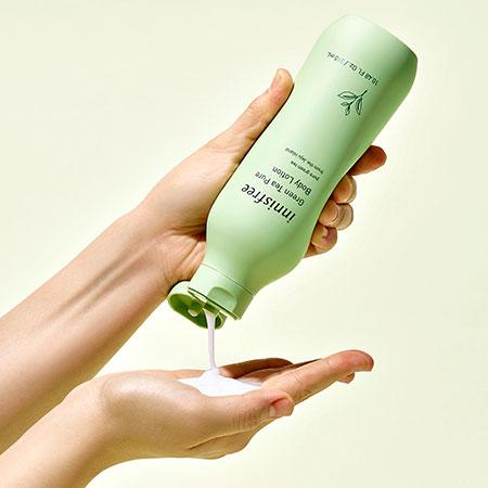 Sữa tắm/ Sữa dưỡng thể từ trà xanh Innisfree Green Tea Pure Body Cleanser/ Lotion 300ml