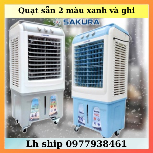 Quạt điều hoà không khí hơi nước 45L HS588A, Quạt hơi nước dung tích lớn làm mát nhanh chính hãng cao cấp