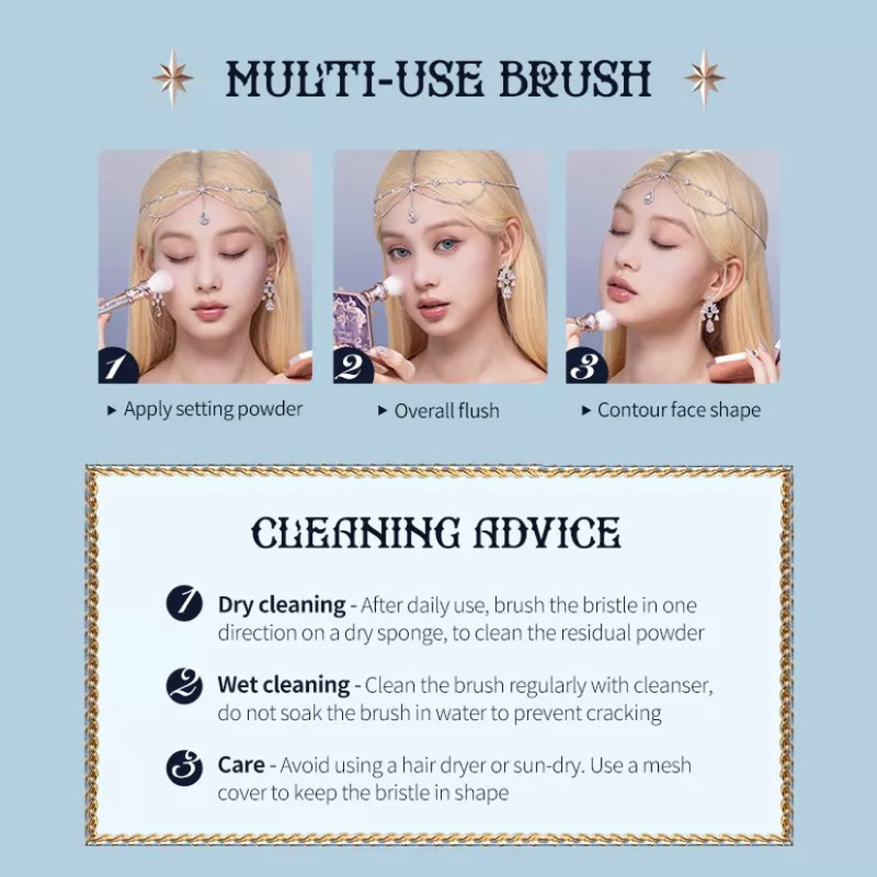 Cọ má hồng Flower Knows Moonlight Mermaid Series