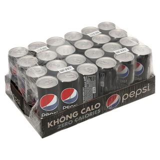 Thùng 24 lon/ lốc 6 lon pepsi không calo Healthy phiên bản giới hạn Karik/ Suboi