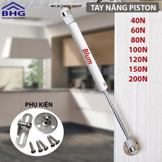  Tay nâng thủy lực Ty nâng cửa 40N->200N,Piston tủ bếp Blum pít tông nâng cánh tủ bếp tủ áo tiện lợi dễ dàng lắp đặt 