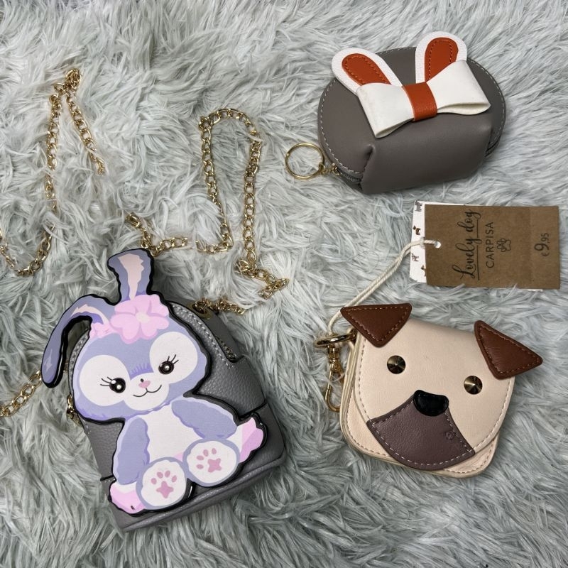Ví móc khoá mini da thật giá sỉ