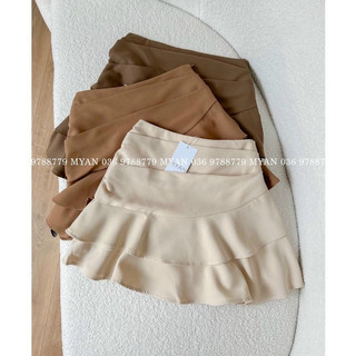 Chân váy viền bèo bigsize