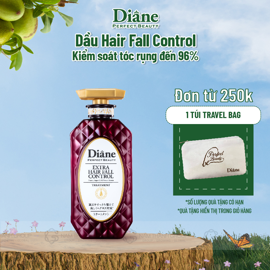 Dầu xả kiểm soát tóc rụng Moist Diane Extra Hair Fall Control 450ml