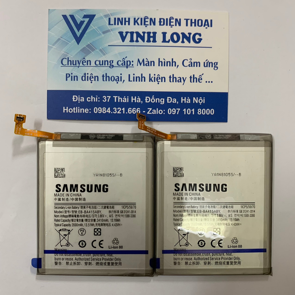 Pin Samsung A41 (Eb-Ba415) Dung Lượng 3500Mah - New