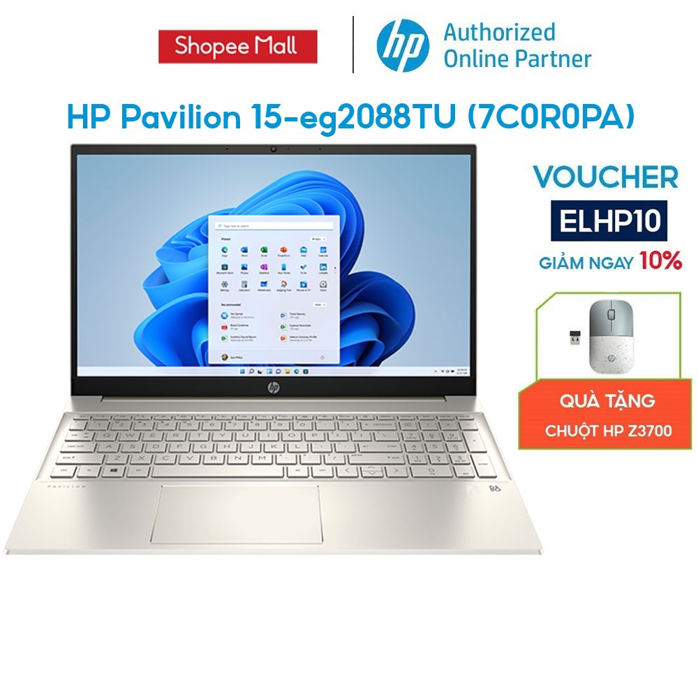 Laptop HP Pavilion 15-eg2088TU 7C0R0PA i7-1260P | 16GB | 512GB | 15.6' FHD