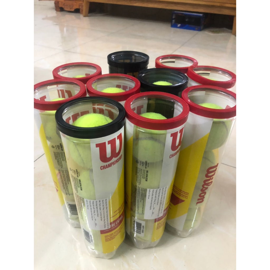 Bóng tennis đã qua sử dụng dành cho tập luyên 1 hộp 4 trái