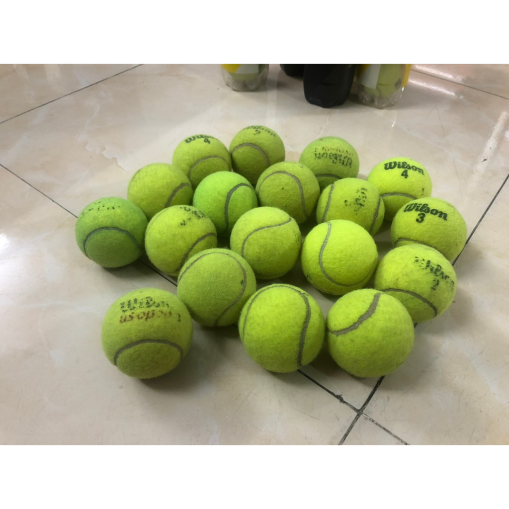 Bóng tennis đã qua sử dụng dành cho tập luyên 1 hộp 4 trái