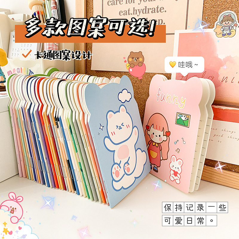 Sổ mini tai gấu, tai thú xinh xắn nhiều mẫu Clovershop68