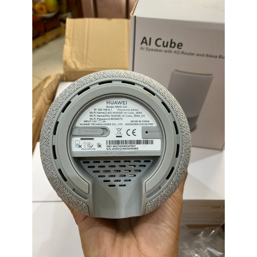 Thiết bị phát wifi 4g sim Huawei b900 - Truy cập 64 thiết bị, Tốc độ LTE CAT6 300Mbps