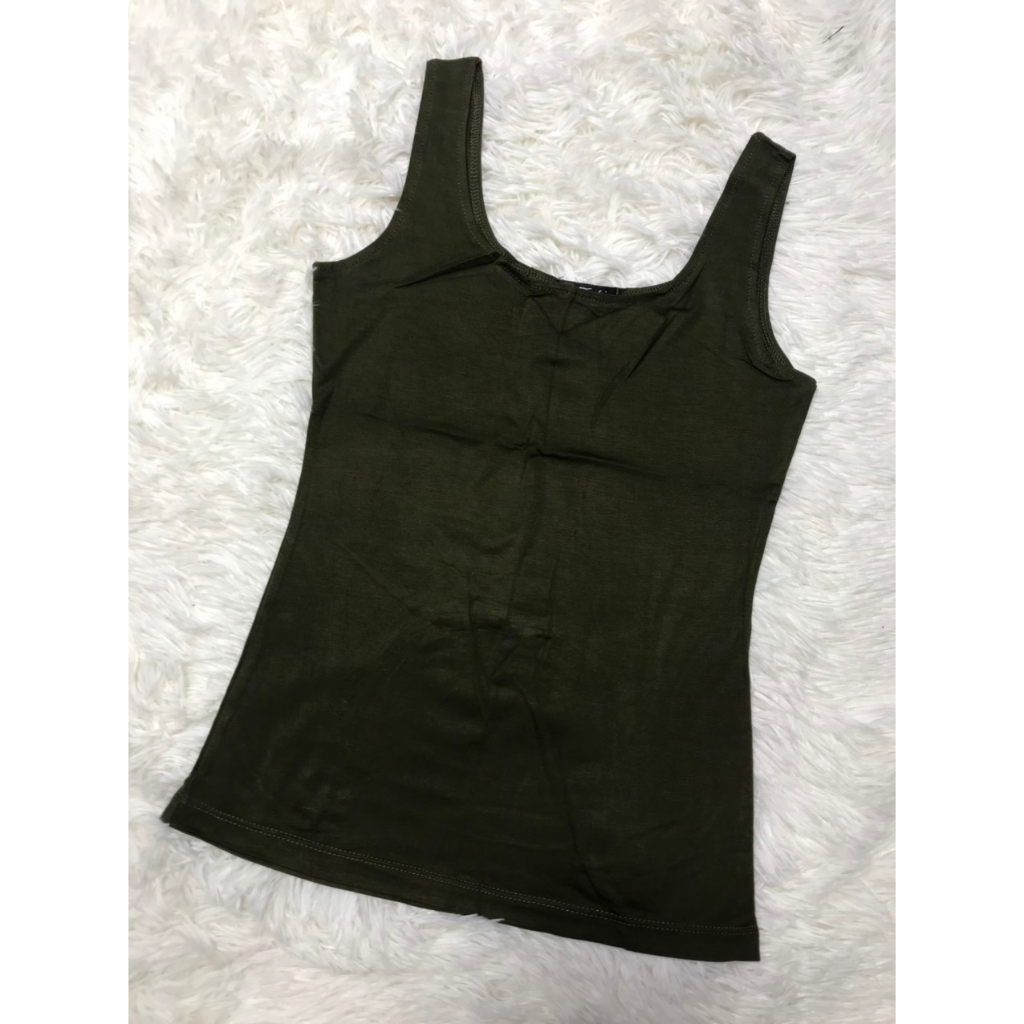 Áo hai dây nữ bản to chất thun lạnh mềm mát, co giãn - áo sát nách nữ cổ sâu nhiều màu