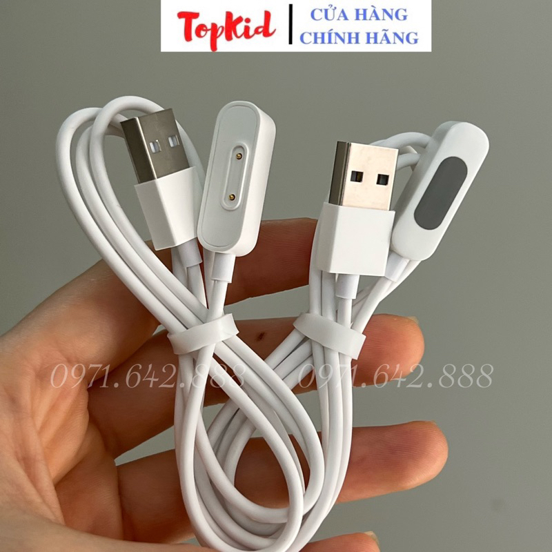 Dây sạc nam châm đồng hồ Masstel Supper Hero 4G, Sạc đồng hồ Supper Hero 4G, Cáp sạc đồng hồ Masstel