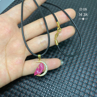 Dây da sần bọc vàng