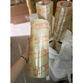 Băng keo, Băng dính trong dày loại tốt Opp Tape 1.2yard - 1.4yard - 2yard ( 1 cuộn)