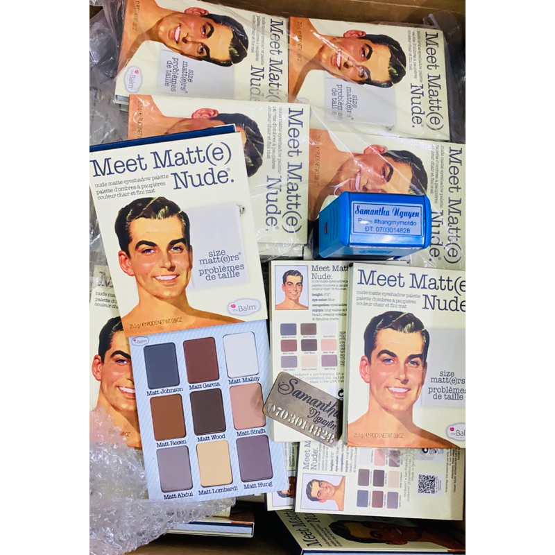Bảng màu mắt The Balm Nude 9 ô Fullsize