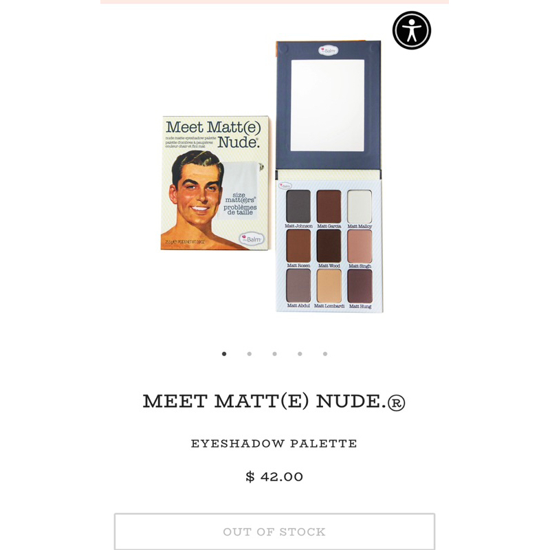 Bảng màu mắt The Balm Nude 9 ô Fullsize