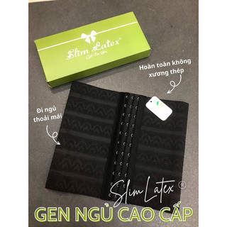Gen ngủ nịt bụng không xương cao cấp siết eo slim latex