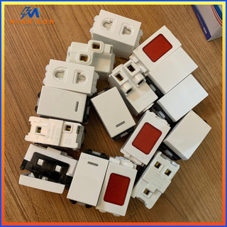 Công tắc, ổ cắm, đèn báo s18cc sino 16a