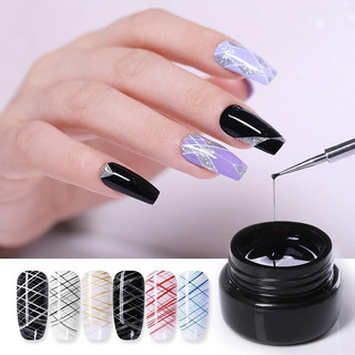 Gel nhện trắng gel mạng nhện đen 💥CHÍNH HÃNG💥 chất đậm đặc gel mạng nhện nhũ vàng bạc siêu sáng sợi dai đặc dễ kéo sợi 💥