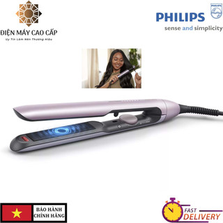 Máy duỗi ép tạo kiểu tóc Philips BHS530/00 - chăm sóc ion gấp 2 lần mỗi lần tạo kiểu