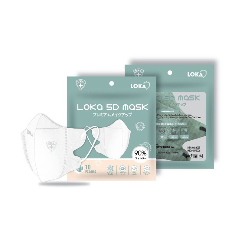 [Giá Sỉ] Set 100 Chiếc Khẩu Trang Có Hộp (Loka, Duy Ngọc) Kèm Quà