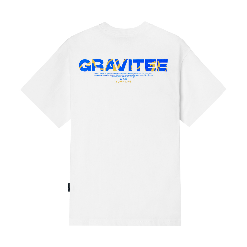 Áo thun Unisex Gravitee Signature/ White