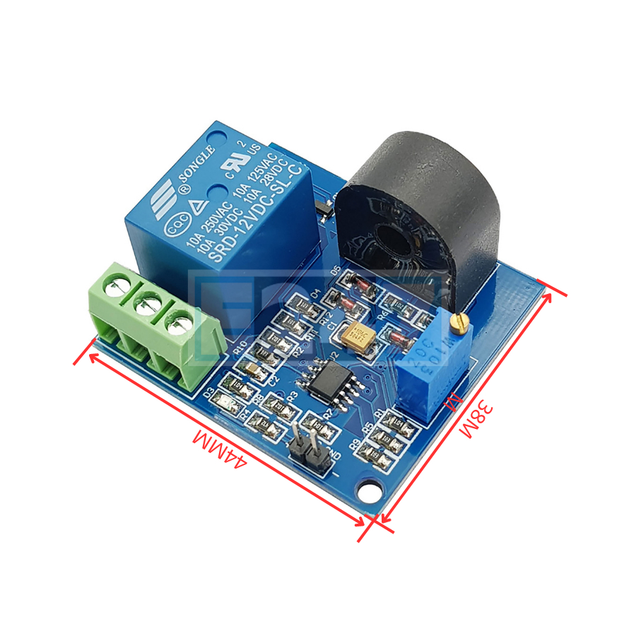 CẢM BIẾN QUÁ DÒNG AC 5A RELAY 12V