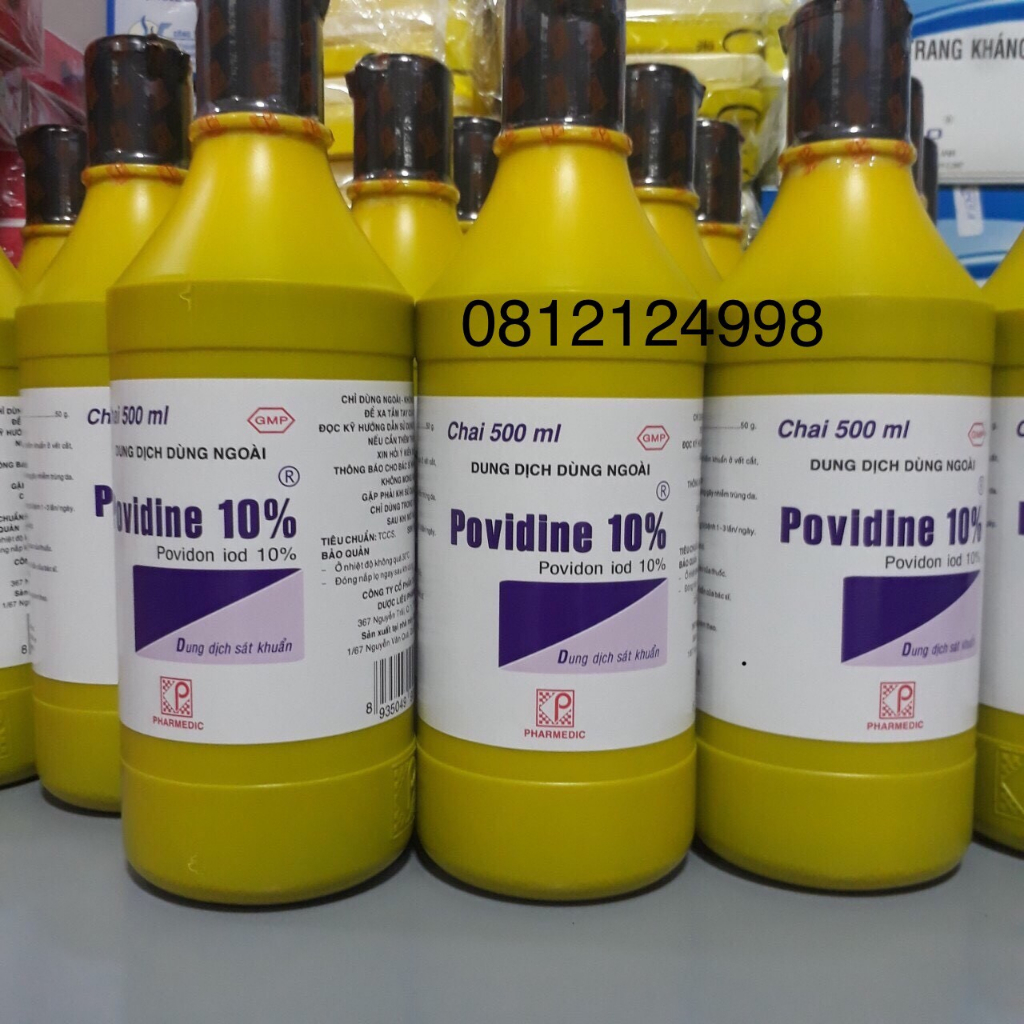 Dung dịch sát trùng Povidine 500ml