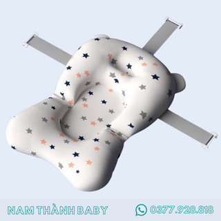 Phao tắm đệm tắm sơ sinh cho bé hình sao 9BABY