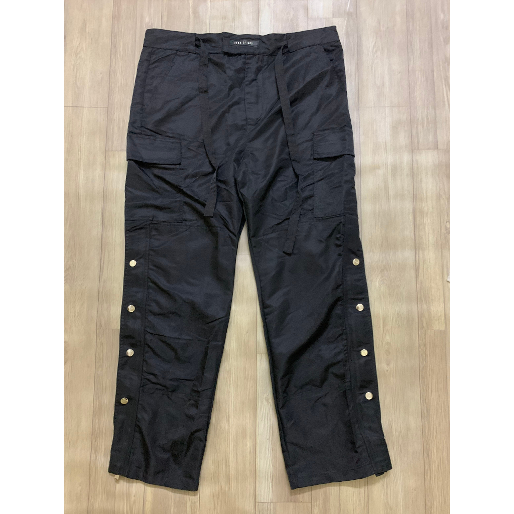 quần fear of god FOG Nylon Fargo Snap Pants bản Trung chuẩn tag mác NEW FULLTAG