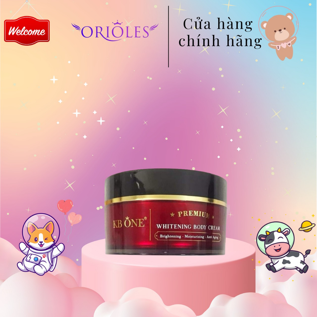 Kem duỡng trắng da Body The Legend KB One Premium 100gr