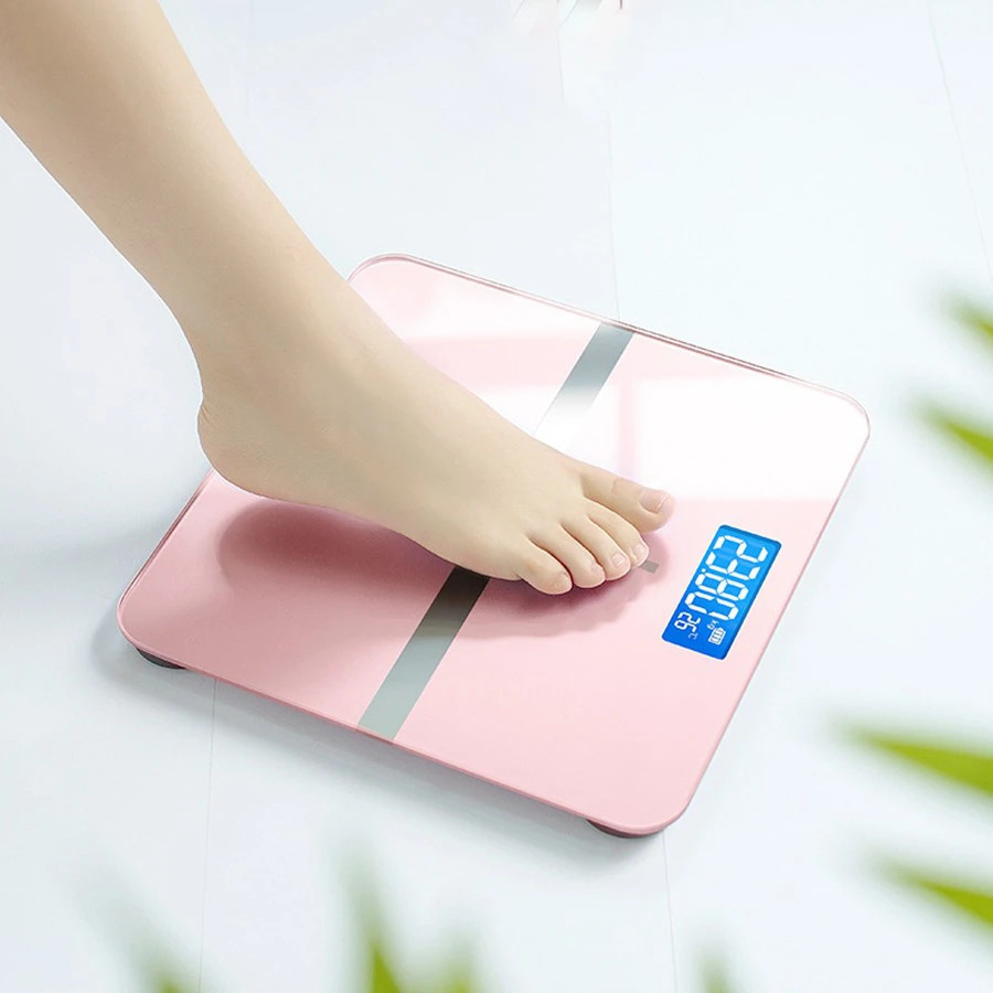 Cân Điện Tử Chữ Thập Thông Minh - Cân Theo Dõi Sức Khỏe Kình Cường Lực 180KG Màn Hình Led