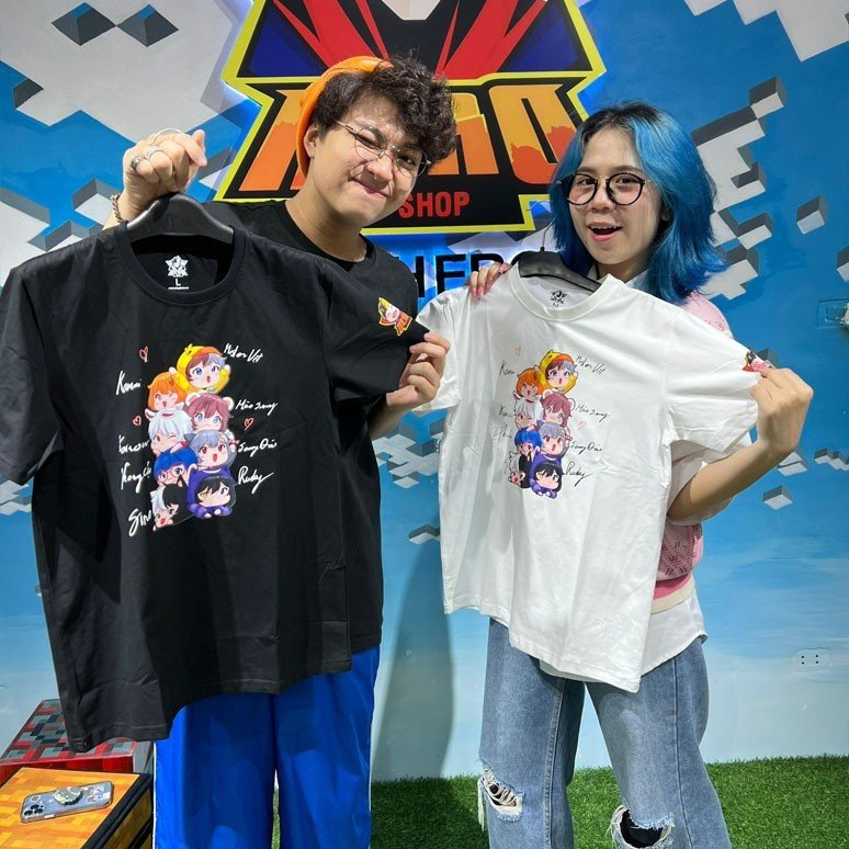 Áo Hero Team Kèm Chữ Ký Hero Team Màu Trắng, Chất Liệu Cotton, Thoáng Mát, Thời Trang Hero Team Unisex