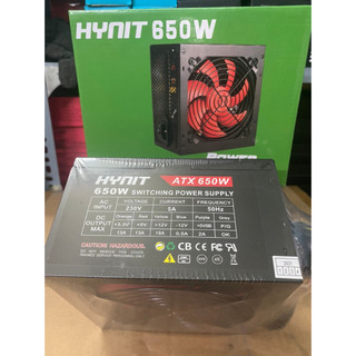 Nguồn hynit 650w-fan 12cm -box có dây nguồn