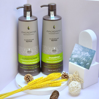 Dầu gội xả siêu dưỡng ẩm siêu mượt Macadamia Ultra Rich Moisture 1000ml chính hãng