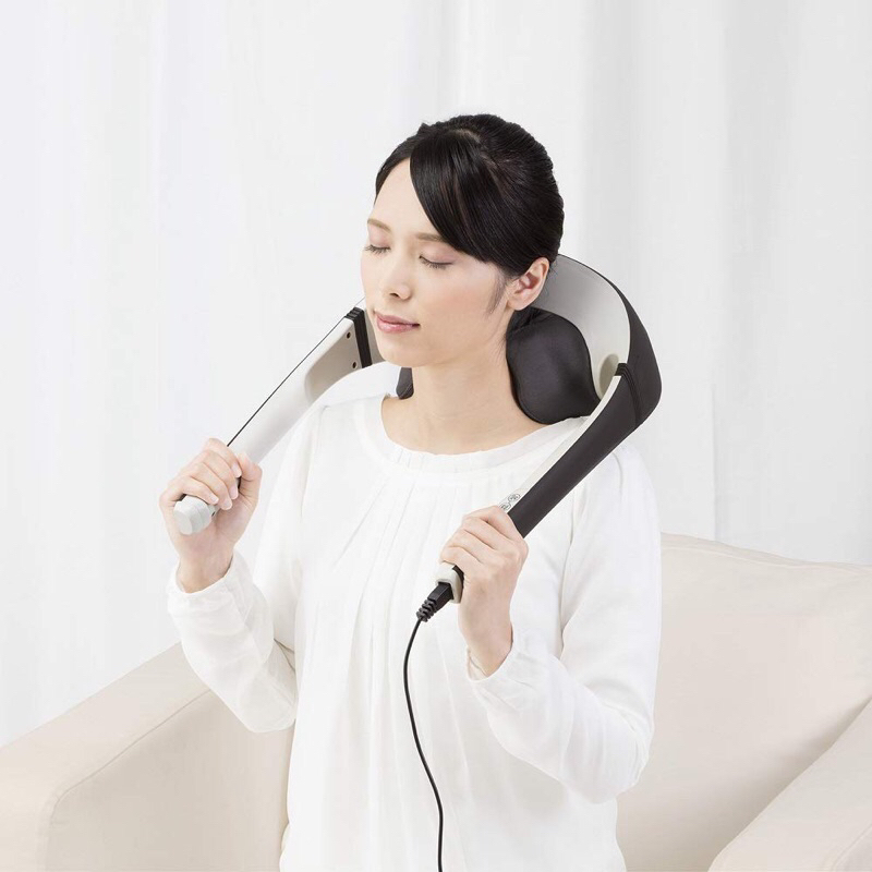 Máy massage cổ vai gáy lưng Nhật nội địa Thrive- trị liệu giảm đau do thoái hoá thoát vị