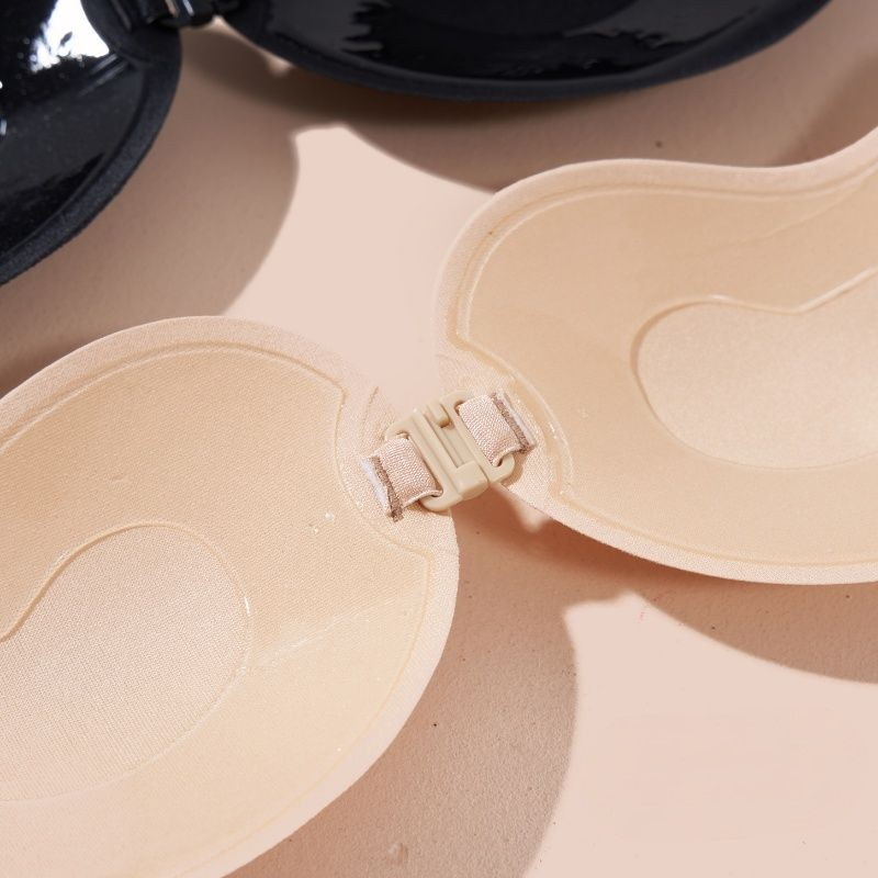 Miếng Dán Ngực Silicone BALANCER Cài Trước Hình Quả Xoài Siêu Mỏng Siêu Dính Tạo Khe Đẩy Ngực - 0011