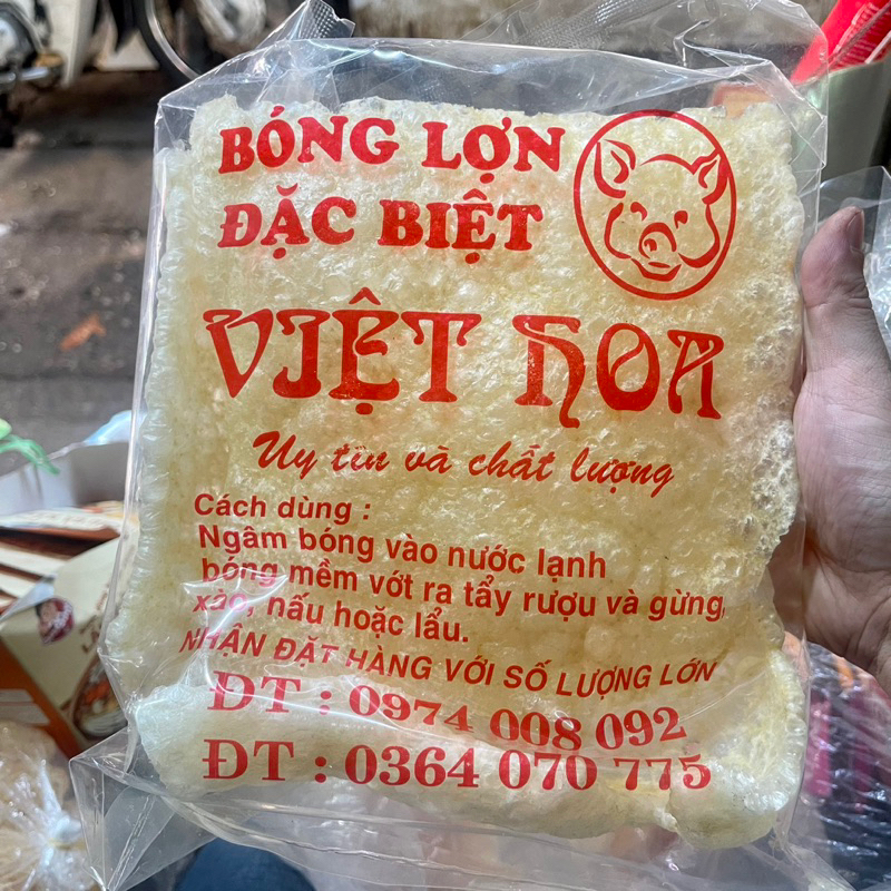 BÓNG BÌ LỢN VIỆT HOA- Bóng Thăn hàng công ty loại 1- gói 100g