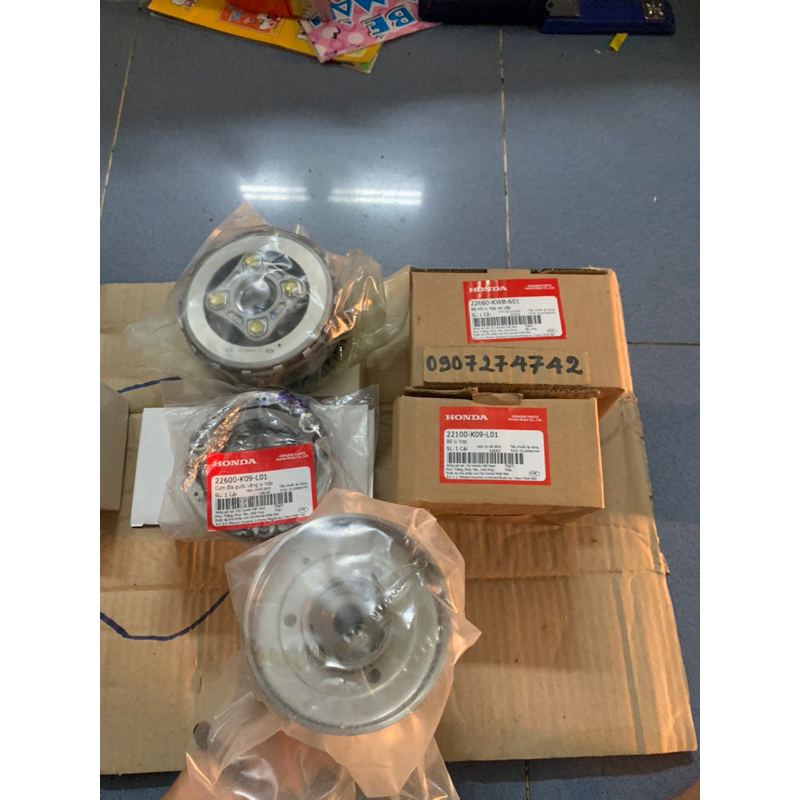 Full bộ nồi Wave S 110/ Wave RSX / Wave Abelac 110 zin hãng Honda- đt 0907274742