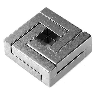 Lv6 Grand Master_ Đồ chơi trí tuệ Nhật Bản_Thử thách trí não_The L Shape - Hanayama Puzzle_Hack não _IQ Toys_Giải đố_GD