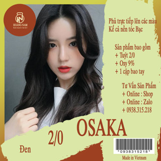 Thuốc Nhuộm Tóc Osaka 100ml & Oxy12 Collagen 100ml: Thay Đổi Hoàn Toàn Phong Cách Tóc Của Bạn