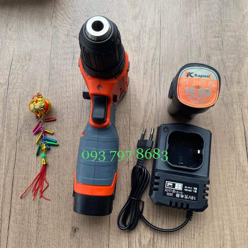 Khoan pin kapusi Nhật Bản 16.8V cao cấp